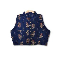 molcha by babita singh Women Floral Print Front-Open Blouse-picture-48