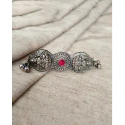 molcha by babita singh Women Oxidised Silver Color Brass made Ring-picture-49