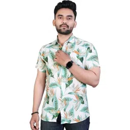 MOLTIRA Men Comfort Boxy Floral Printed Casual Shirt-picture-28