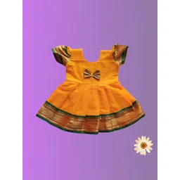 Mom and Me Girls A-Line Cotton Dress-picture-33