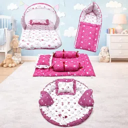 mom & son Cotton Baby Bed Sized Bedding Set-picture-26