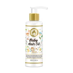 Mom & World Baby Organic & Cold Pressed Hair Oil - 200 ml-picture-37