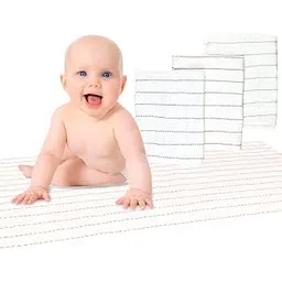 MOM CARE Newborn Nappy Changing Mat Baby Urine Sheet Super Soft Pure Cotton Sheet/Kantha/Gudris/Potra/Phaliya Pack of 1 Large White-picture-13