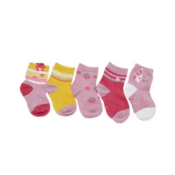 MOMISY 5 Pairs Baby Girl Boys Tube Socks Toddlers Infant Solid Color Boat Spring and Autumn Socks Stretch Baby Socks-picture-18