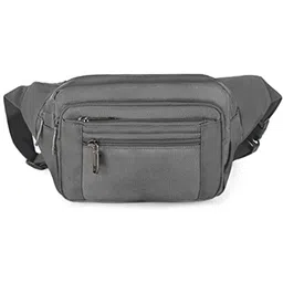 MOMISY Waist Bag Fanny Pack Chest Bag Waist Pouch for Men Women Boys Girls (Grey) Waist Bag-picture-11