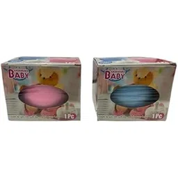 Mommas Baby Baby powder box with musical powder puff (Blue)-picture-16