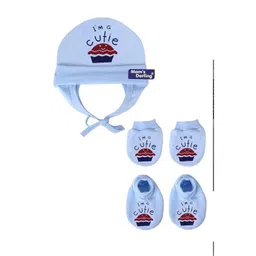 Mom's Darling Kids-Unisex Multicoloured Cotton Caps-picture-22