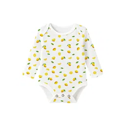 Moms Home Infants Printed Pure Organic Cotton Full Sleeves Bodysuit-picture-41