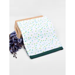 Moms Home Kids Green & White Organic Cotton Summer 210 GSM Single Bed Dohar-picture-18