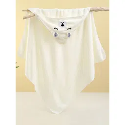 Moms Home Organic Cotton Baby Hooded Bath Towel 300 GSM-picture-11