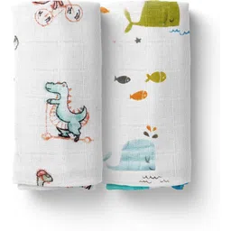 mom's home Printed Crib Swaddling Baby Blanket forAC Room-picture-13