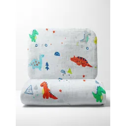 Moms Home quilts White & Blue Cartoon Characters AC Room 500 GSM Single Bed Cotton Quilt-picture-39