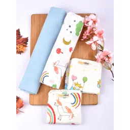 Moms Home Unisex Kids Set Of 4 Organic Cotton Baby Care Products-picture-42