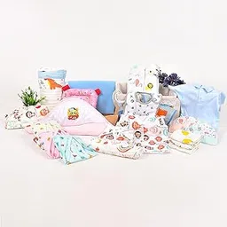 Moms Home Supersoft Organic Cotton New Born Baby Essentials Gift Set | Hospital Bag (Maternity kit) 26 Items-picture-20