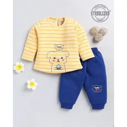 mom's love Graphic Print T-Shirt with Joggers image 1