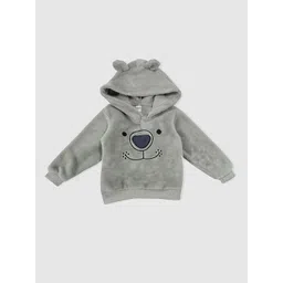Moms Love Boys Graphic Printed Hooded Sweatshirt-picture-19