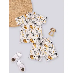 Moms Love Infant Boys Graphic Printed Pure Cotton Clothing Set-picture-24