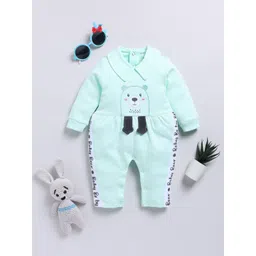 Moms Love Infant Boys Graphic Printed Pure Cotton Party Romper-picture-49