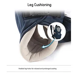 Mom's Pride Toddler 3 In 1 Baby Carrier Ergonomic Adjustable Sling Kangaroo Dark Blue Design Baby Carry Bag Backpack Sling Back Position Front Position Carrier(Nc-Rfr)-0 To 12 Months image 5