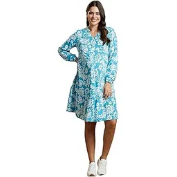 momtobe Women's Fit and Flare Knee Length Dress-picture-29