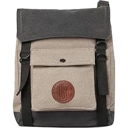 mona b Canvas Sling Crossbody Bag with Stylish Design for Men and Women - Multicolor-picture-11