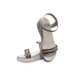 MONAQI Embellished Flatform Heels Sandals With Western - Embellished-picture-12