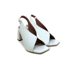 MONAQI Women Colourblocked Block Heels-picture-31