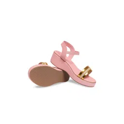 MONAQI Women Embellished Block Sandals image 2