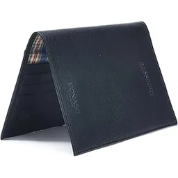 Luxury Genuine Leather Passport Holder Cover | RFID Blocking Travel Wallet with Card Slots-image-1