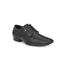 MONDAIN Men Textured Genuine Leather Formal Derbys-picture-16