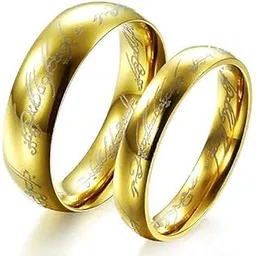 moneekar jewels Stainless Steel and Cubic Zirconia Couple Ring for Unisex-adult-picture-23