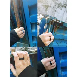 Moneekar Jewels Unisex Silicone Finger Ring image 2