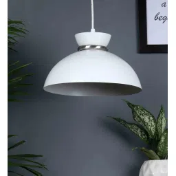 moni lights Cergy White Aluminum Hanging Light image 2