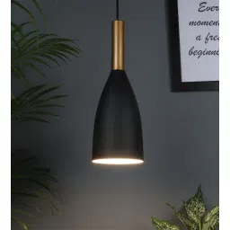 moni lights Dijon Black Aluminum Hanging Light-picture-23