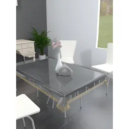 MONKDECOR Transparent 8 Seater Rectangle Waterproof Table Cover-picture-11