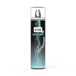 MONKEY TROOPERS Electric Dream Body Mist for Women and Men | Skin Friendly, Refreshing and Long Lasting Body Mist (250ml) image 1