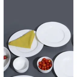 monno Classic 7 Inch White Bone China (Set of 2) Quarter Plate-picture-29