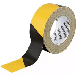 Monotaro 25 m x 50 mm Black and Yellow Cloth Tape, 29863216 (Pack of 3 Piece)-picture-10