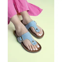 Monrow Women Lysha Blue Sandals image 1