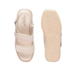 monrow Women Slingback Platform Sandals with Velcro Closure image 5