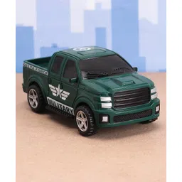 Monsto Wheels Pull Back Military Toy Car - Green-picture-19