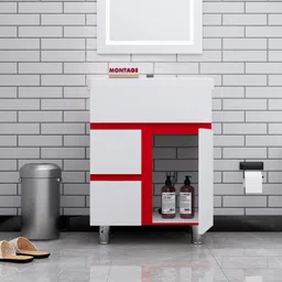 montage Wash Basin Vanity High Quality HDHMR Engineered Wood Wash Basin Cabinet Under Counter Basin-picture-12