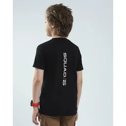 monte carlo Boys Regular Fit Round-Neck T-Shirt image 4