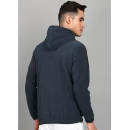 monte carlo Men Full Sleeve Solid Hooded Sweatshirt image 4