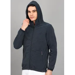 monte carlo Men Full Sleeve Solid Hooded Sweatshirt image 3