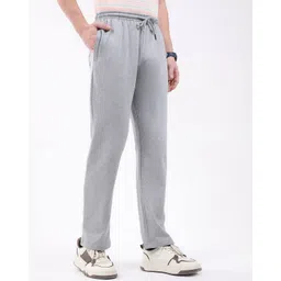 monte carlo Men Straight Fit Track Pants with Elasticated Drawstring Waist image 3