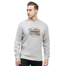 monte carlo Mens Printed Round Neck Full Sleeve Sweatshirt (224066139) image 1