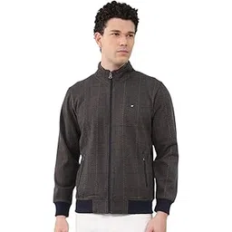 Men’s Regular Fit Self Design Collared Neck Full Sleeve Winter Sweatshirt | Elegant Pattern | Cozy Warm Fabric | Stylish Winter Wear Top for Men (Pack of 1)-image-9