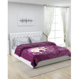 monte carlo 4500 GSM Floral Print King-Size Winter Blanket-picture-17