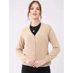 Monte Carlo Beige Regular Fit Cardigan-picture-19